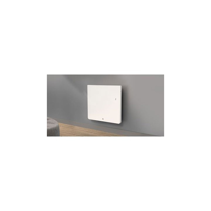 Radiateur Granit Thermor Equateur 4 chaleur douce - Horizontal - 1000W - Blanc