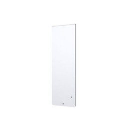 Radiateur chaleur douce Equateur 4 - Vertical - 1500W - Blanc Granit