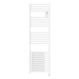 Radiateur sèche-serviettes Riva 4 - Étroit - Sans soufflerie - 300W - Gris menhir