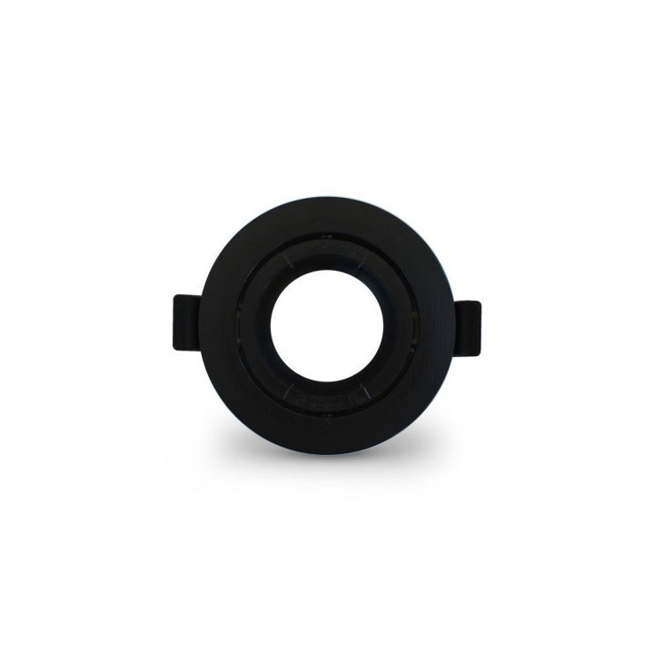 Support de spot Vision EL plafond - Rond - Orientable -  ∅90mm - IP20 - Noir