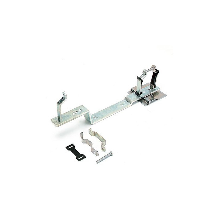 Lot de 2 fixations murales Comap - pour collecteur synthétique - Acier galvanisé