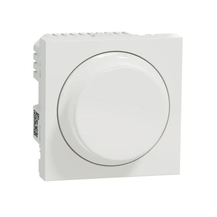 Variateur rotatif Unica Wiser Schneider - 2 fils -  Zigbee - Blanc 
