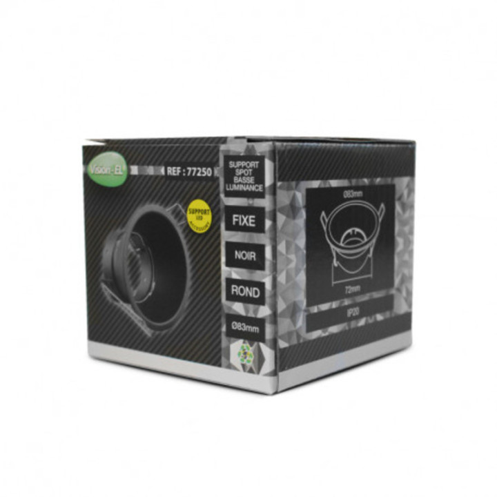 Support de spot encastrable BBC Vision El - Rond  - 77250