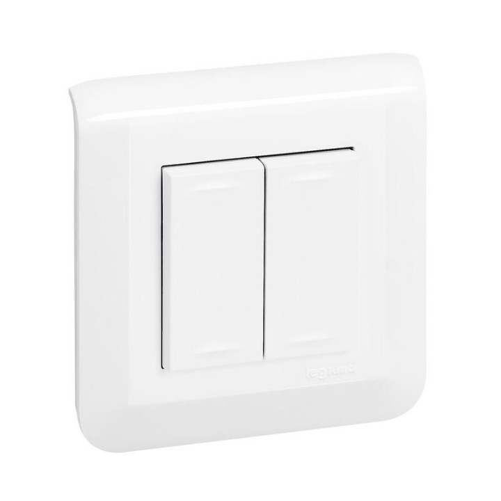 Interrupteur Legrand Netatmo 1 poste enjoliveur blanc