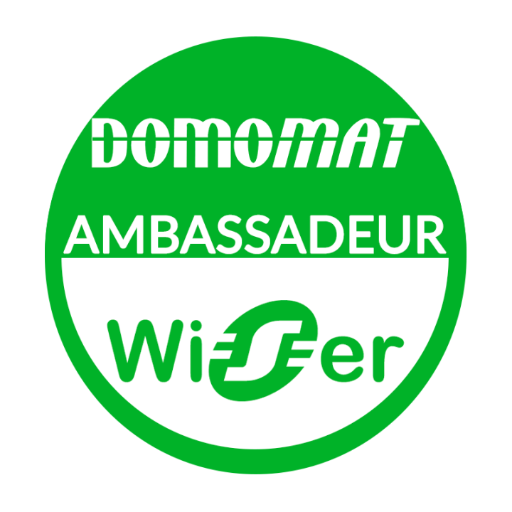 Variateur universel Unica Wiser Schneider - Poussoir -Zigbee - 45x45mm - Blanc