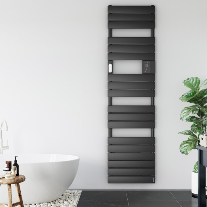 Radiateur sèche-serviettes 500W graphite