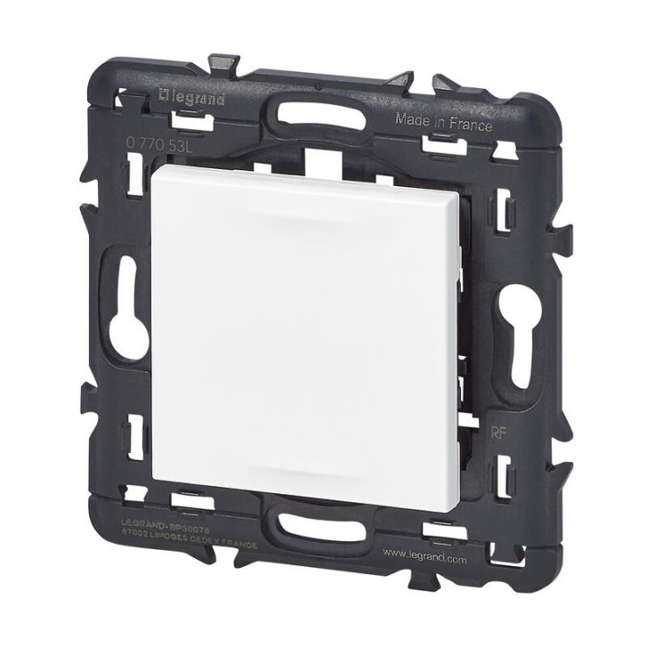Commande sans fil sans pile Legrand - Self-e Mosaic with Netatmo - Pour éclairage et prises - Enjoliveur Blanc 3