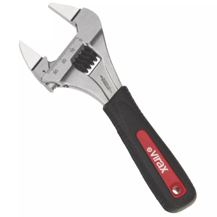 Clés à molette grande ouverture mors fin Virax - Ouverture 39mm - 1"1/2 - 017047