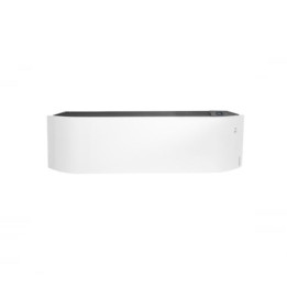Radiateur électrique Divali connecté - Plinthe - 1500W - Blanc carat