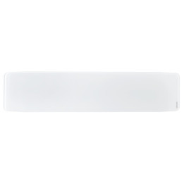 Radiateur électrique Divali Premium connecté - Plinthe - 1500W - Blanc brillant