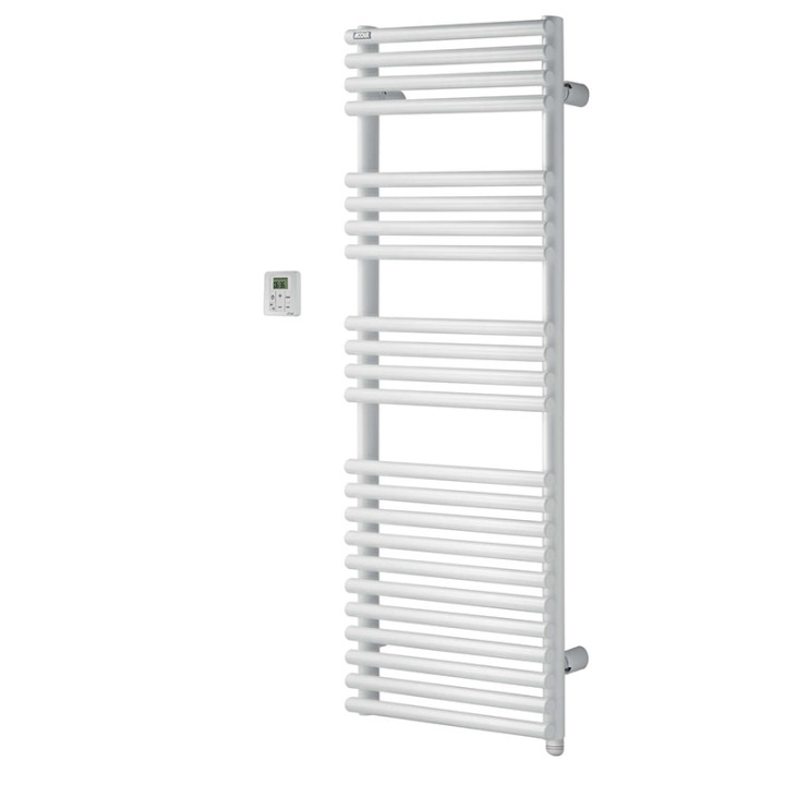 Radiateur sèche-serviettes Cala - Blanc - 750W