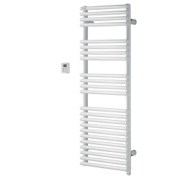 Radiateur sèche-serviettes Cala - Blanc - 500W
