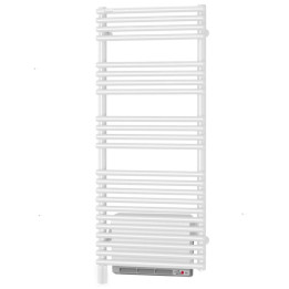 Radiateur sèche-serviettes - Cala +Air - 1000+1000 W - Blanc - Commande IRS
