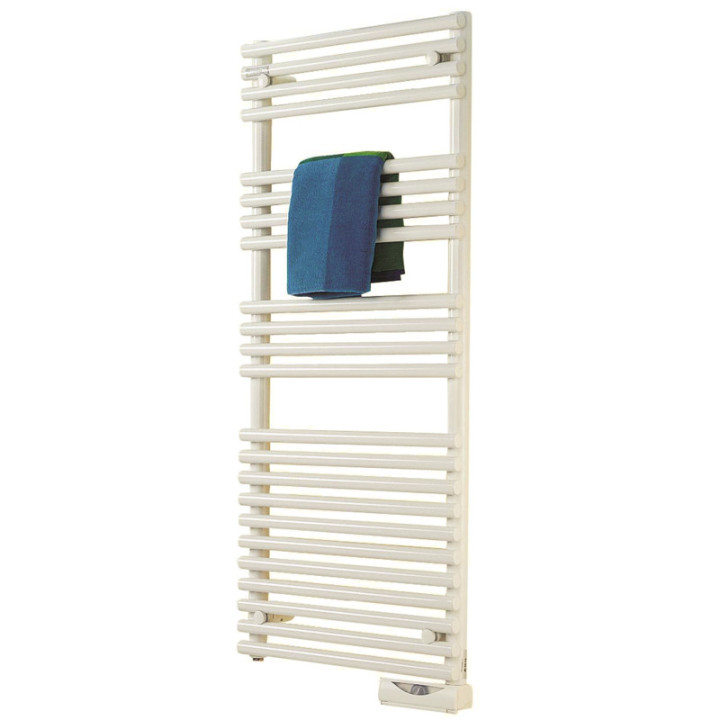 Radiateur sèche-serviettes - Cala électrique - 1250 W - Blanc - Régulateur ”Timerprog”