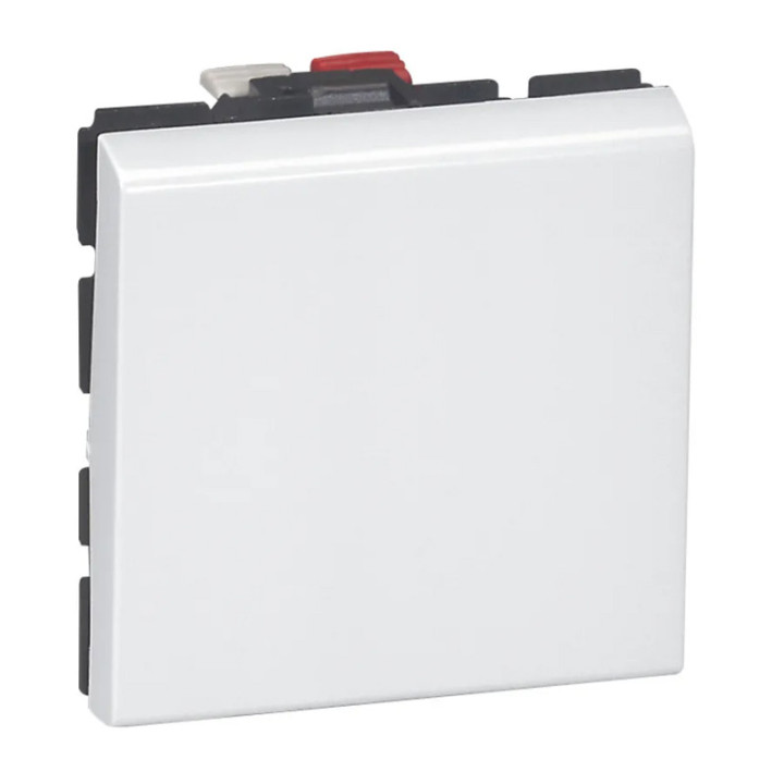 Interrupteur va-et-vient Mosaic 2 modules - 10 AX - Blanc