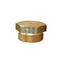 Raccord laiton 8292 bouchon mâle 1'