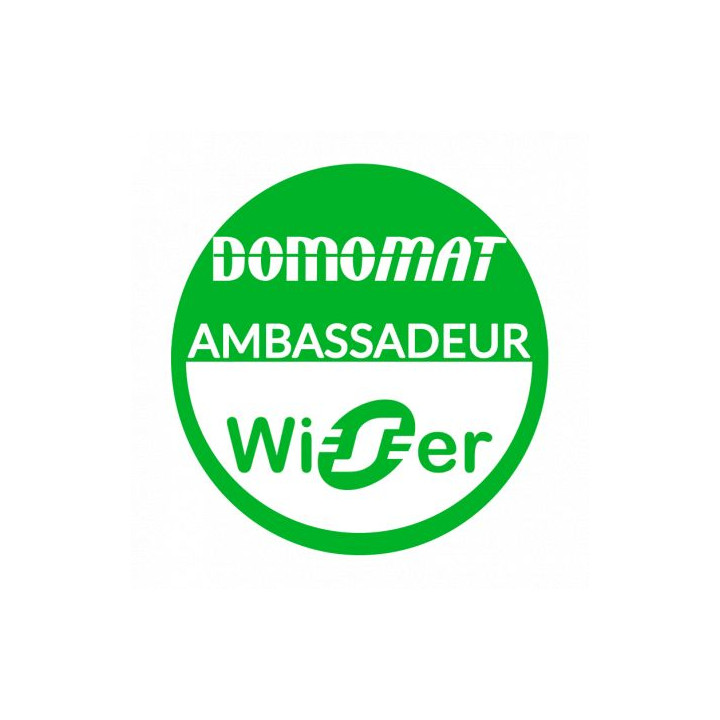Micromodule encastré pour volet roulant Wiser -4A - Zigbee - Gris foncé