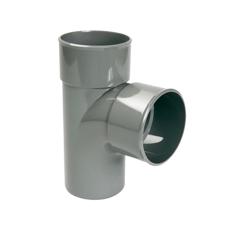 Raccord évacuation culotte simple mâle femelle 87.30° 40mm