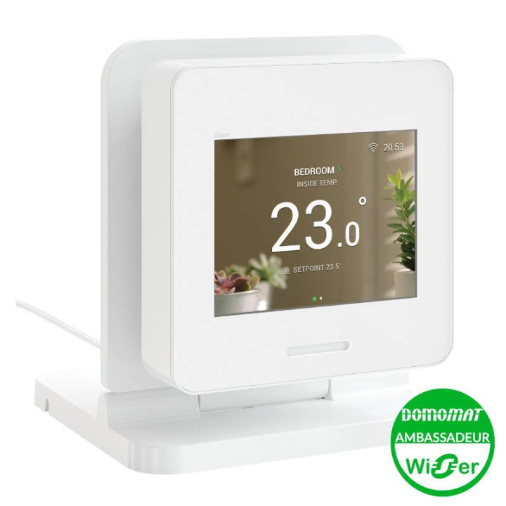 CCT501510 - Station d'accueil Wiser Home Touch -  avec écran tactile - 5.1 Vcc -  Blanc