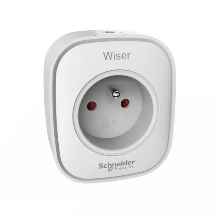 Prise connectée Wiser Schneider - répéteur ZigBee - 13A