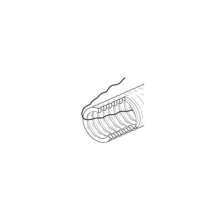 Gaine ICTA Duogliss 4433 ATF Gris - 100m - 20mm