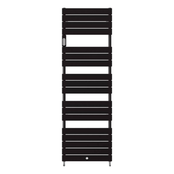 Radiateur sèche-serviettes eau chaude Thermor - Riviera 2 - 873W - Noir carbone