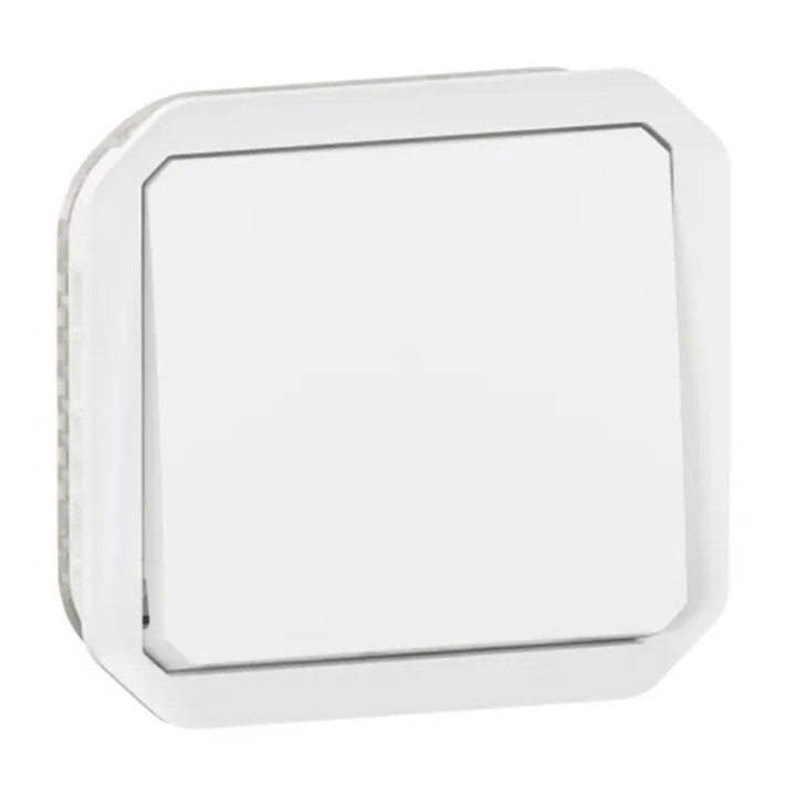 Va et vient Plexo Legrand - IP55 - Composable saillie ou encastré - Blanc