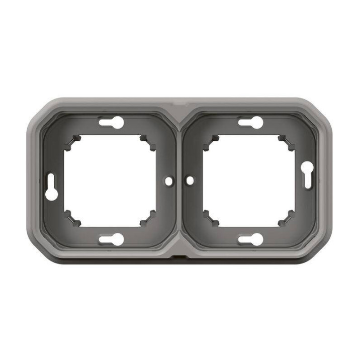 069683L - Support de plaque étanche Plexo Legrand - 2 postes