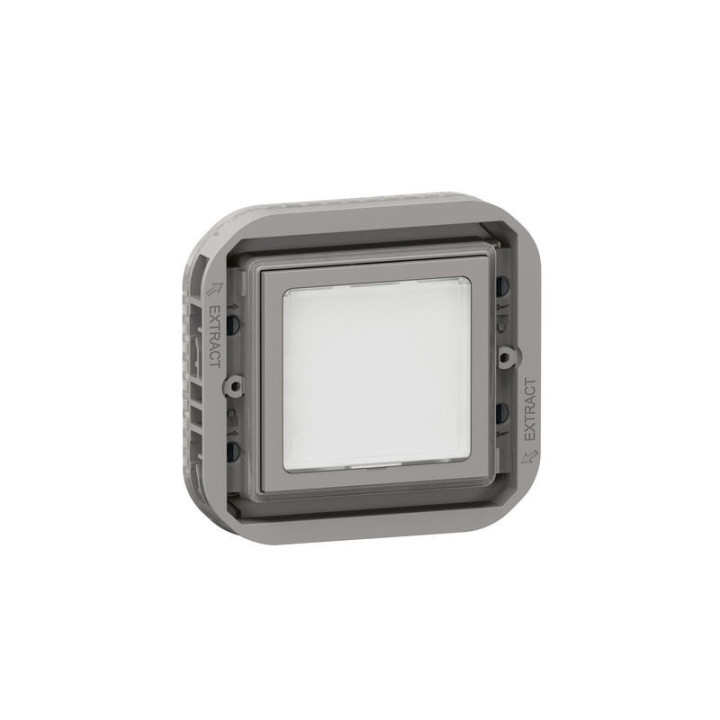 Voyant de balisage et signalisation à LED Plexo Legrand - IP55 - A composer - Gris