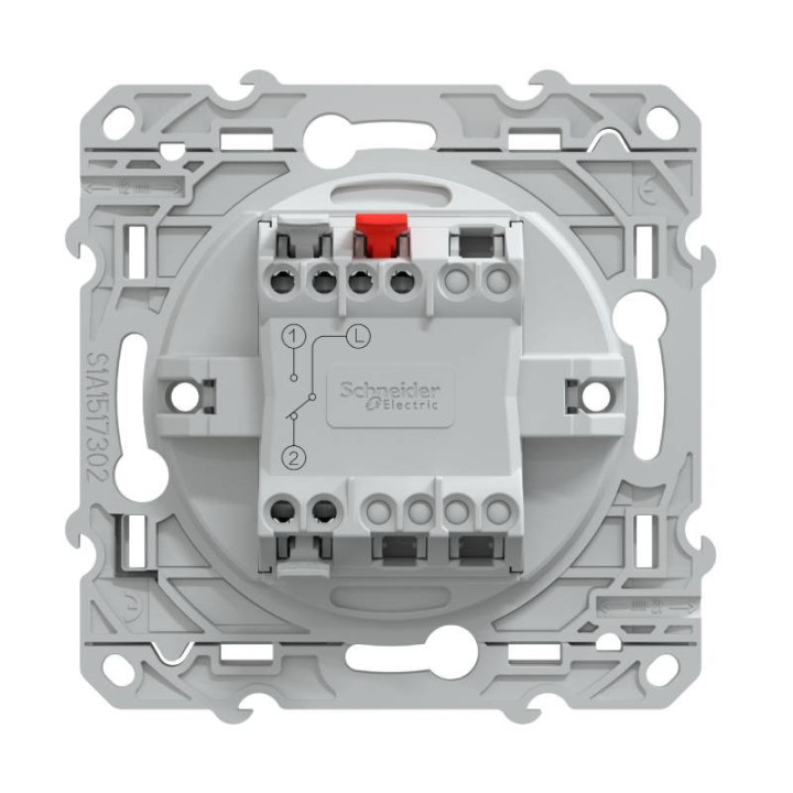 Va et vient lumineux ou témoin Ovalis Schneider Electric - 10 AX - bornes automatiques pour raccordement facile