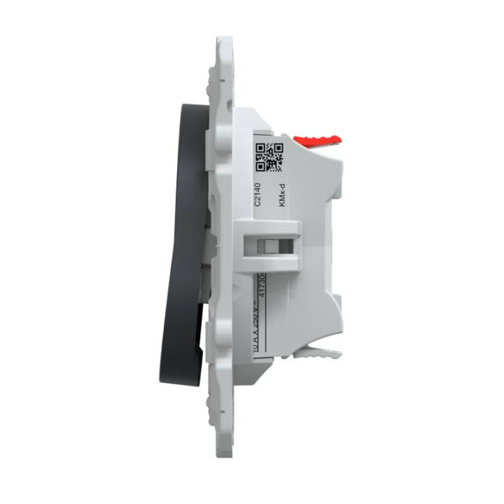 Interrupteur 2 boutons 6AX 250V pour volets roulants Ovalis - Faible profondeur