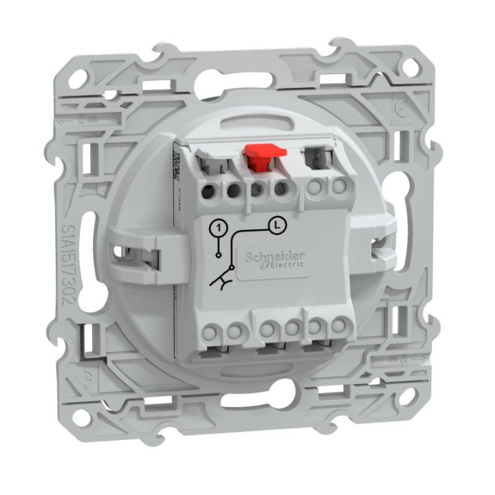 Support de fixation Ovalis Schneider Electric - avec  bornes automatiques