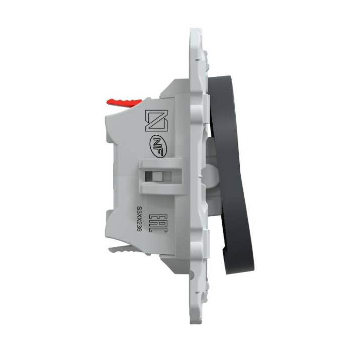 Bouton poussoir pour VMC Ovalis Schneider Electric - Faible profondeur