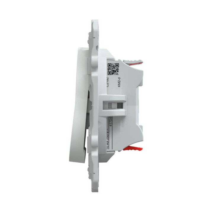 Combiné va et vient + poussoir Ovalis Schneider Electric - 10 AX - 250V - Blanc