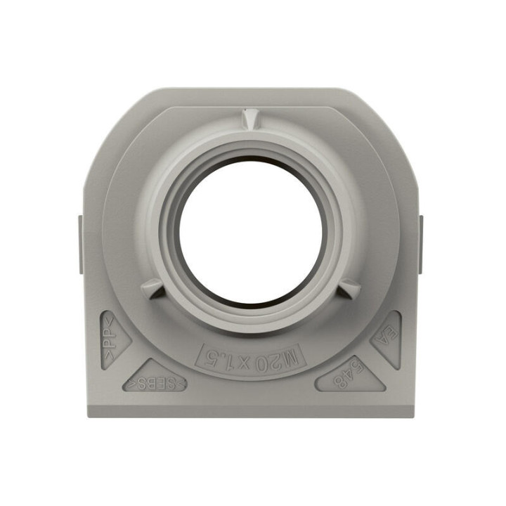 Embout presse étoupe Plexo Legrand - Pour boîtier saillie étanche 1 entrée - Filetage M20 - Gris