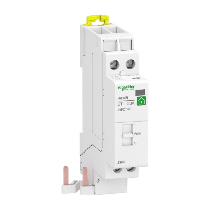 R9PCTH20 - Contacteur XP Resi9 - 2NO - 20 A - Peignable - Heures creuses