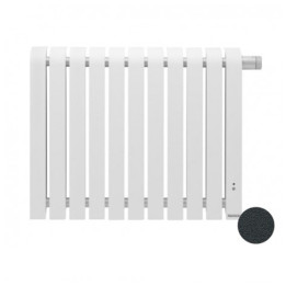 Radiateur connecté Mythik - Horizontal - 1000W - Gris ardoise