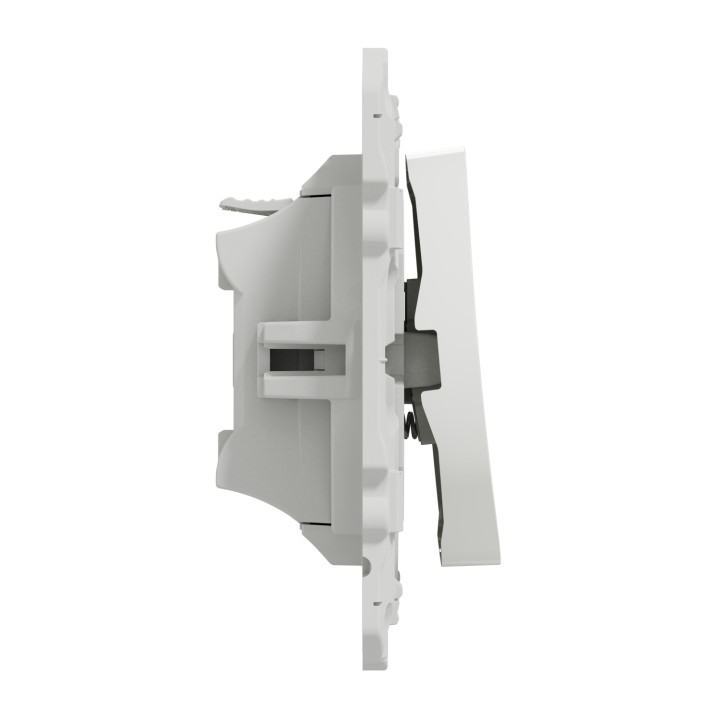 Bouton poussoir Odace 10A - Blanc