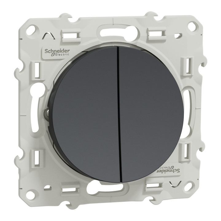 Double va-et-vient Odace - Anthracite