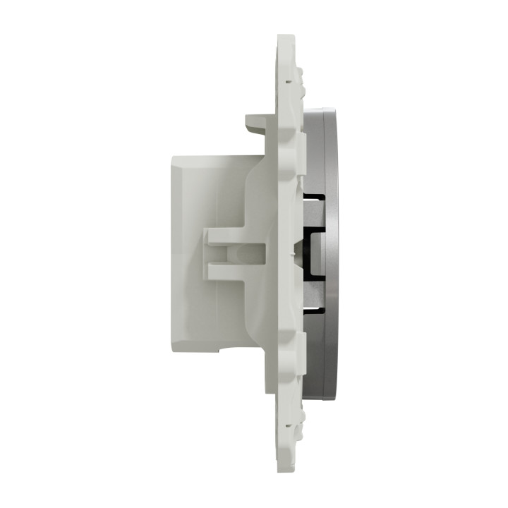 Prise TV Odace - Aluminium