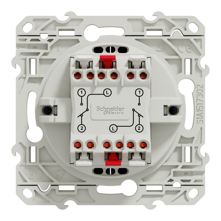 Double va-et-vient Odace Schneider Electric - Cobalt
