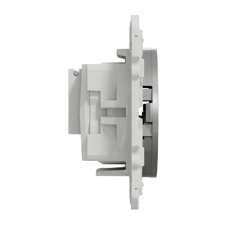 Odace prise TV / FM - aluminium
