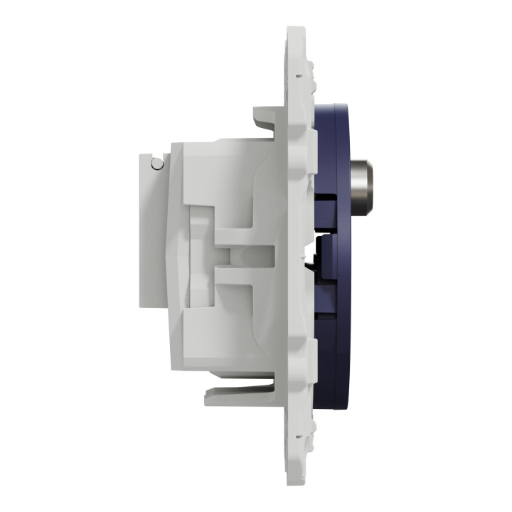 Prise TV/FM/SAT Odace Schneider Electric - 1 entrée - Cobalt
