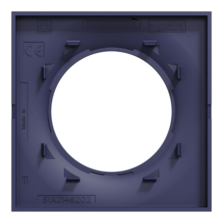 Plaque Odace Styl Schneider Electric - Cobalt - Uniquet