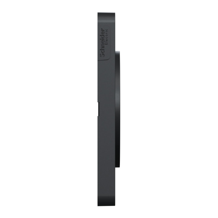 Plaque Odace Touch - Anthracite avec liseré anthracite - Double horizontale et verticale