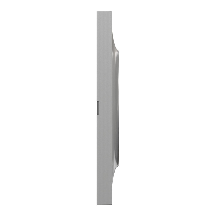 Plaque Odace Styl - Aluminium - Double horizontale / verticale 71mm