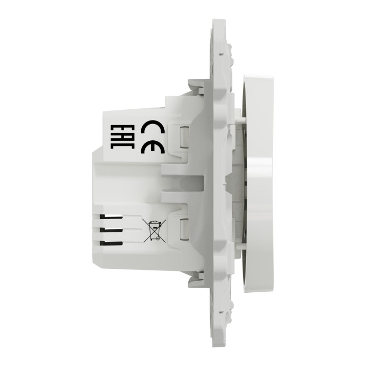 Commande pour volet roulant Odace Wiser Schneider - 4A - Zigbee - Blanc