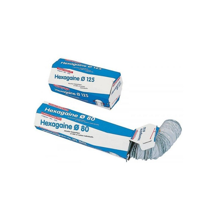 Conduit souple Hexagaine en PVC Type B - Longueur 18m - Diamètre 125 mm