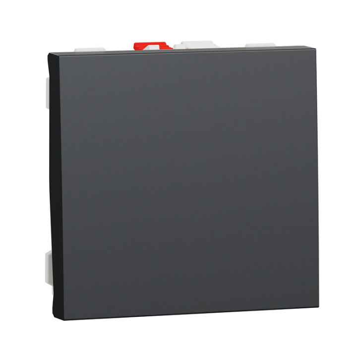 Va-et-vient Unica - 2 modules - 10AX - Anthracite