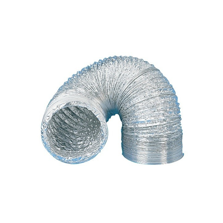 Gaine souple aluminium série GSA - Longueur 3 mètres - Diamètre 80mm